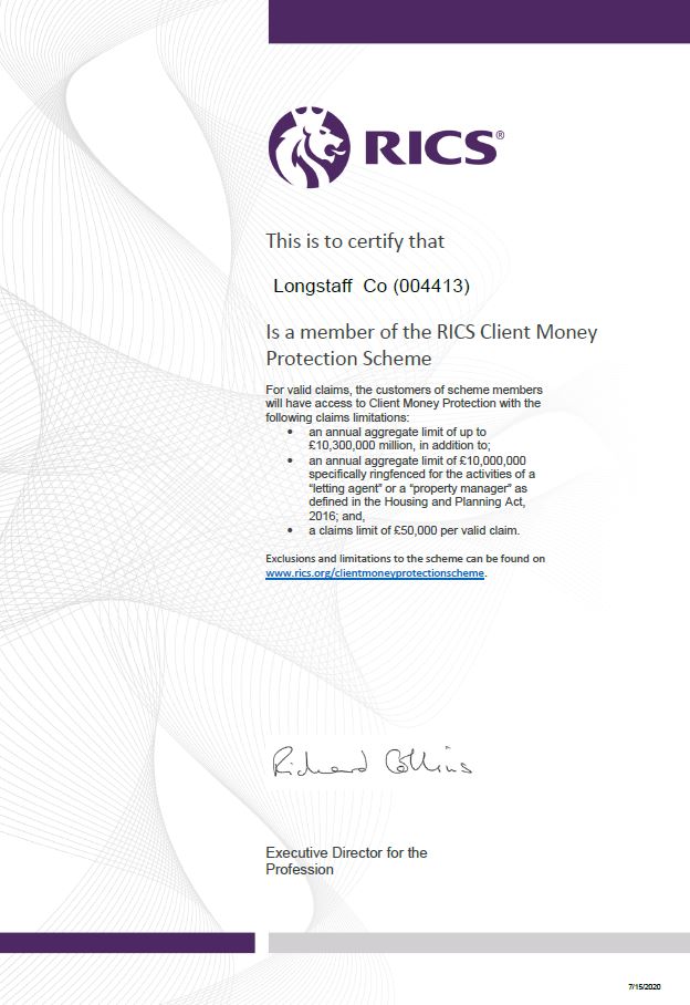 Memberships & Accreditations | Longstaff the property professionals